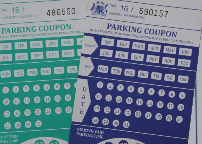 Stationnement Une Nouvelle Carte Vert Fonc e En Vente Mauritius 